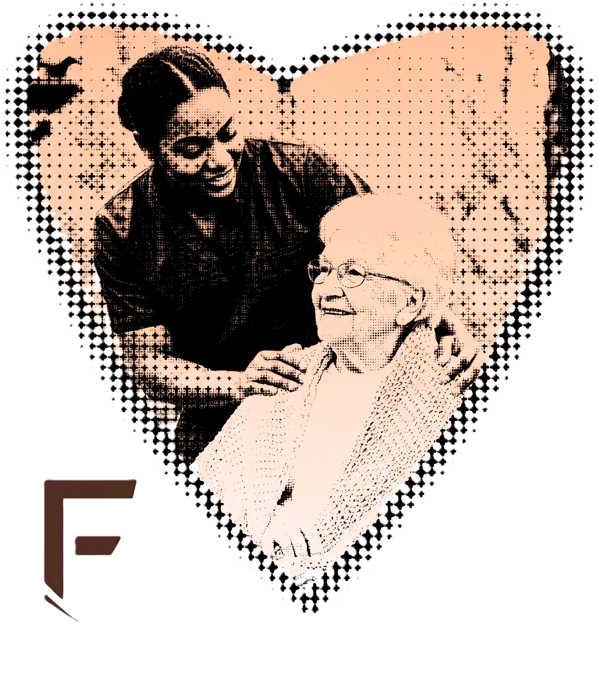 Caregiver with a respite care resident at Fedrick Adult Family Home